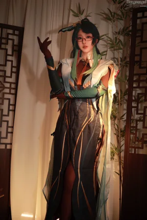 小容仔咕咕咕w《闲云》主题写真：40张全套美图