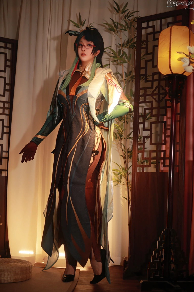 小容仔咕咕咕w《闲云》主题写真：40张全套美图