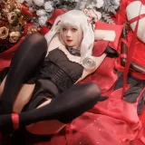 樱落酱w《吕佐夫礼服》主题写真：30张全套美图