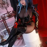 小容仔咕咕咕w《一只龙娘》主题写真：57张全套美图