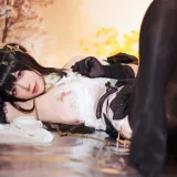 樱落酱w《碧蓝航线 镇海潋滟水色》主题写真：32张全套美图