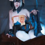 樱落酱w《碧蓝航线 华甲僵尸》主题写真：38张全套美图