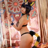 小容仔咕咕咕w《埃及猫》主题写真：61张全套美图，含1个视频