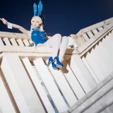 樱落酱w《蔚蓝档案 toki兔女郎》主题写真：32张全套美图