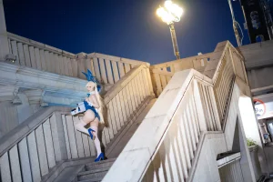 樱落酱w《蔚蓝档案 toki兔女郎》主题写真：32张全套美图