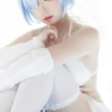 樱落酱w《从零开始的异世界生活 蕾姆花嫁》主题写真：25张全套美图
