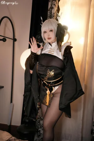 小容仔咕咕咕w《NIKKE胜利女神 布兰儿白兔》主题写真：45张全套美图