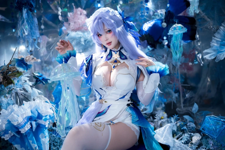 樱落酱w《鸣潮 坎特蕾拉》主题写真：28张全套美图
