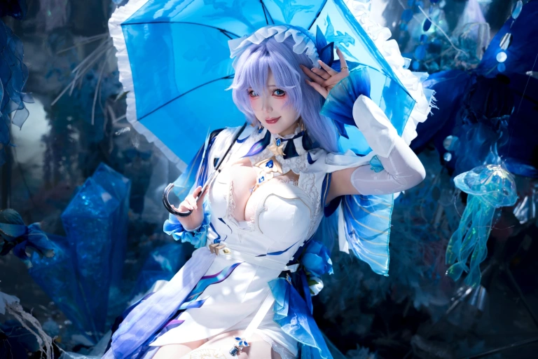 樱落酱w《鸣潮 坎特蕾拉》主题写真：28张全套美图