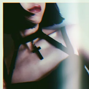 眼酱大魔王w《项圈身体局部》主题写真：7张全套美图