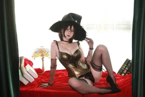 眼酱大魔王w《御姉感の魔女様》主题写真：18张全套美图