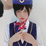 眼酱大魔王w《VOL.19 空姐肉丝》主题写真：28张全套美图