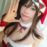 眼酱大魔王w《VOL.31 圣诞快乐》主题写真：18张全套美图