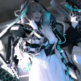 w百合欧皇子w《霍尔海雅》主题写真：18张全套美图