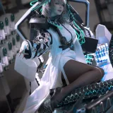 w百合欧皇子w《霍尔海雅》主题写真：18张全套美图