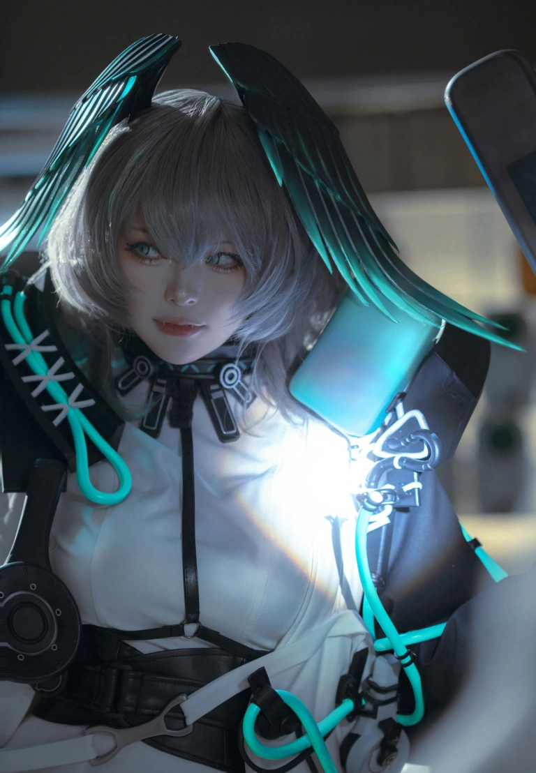 w百合欧皇子w《霍尔海雅》主题写真：18张全套美图