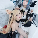 w百合欧皇子w&肃雨雨雨《玛丽萝丝or柴郡》主题写真：18张全套美图