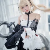 w百合欧皇子w&肃雨雨雨《玛丽萝丝or柴郡》主题写真：18张全套美图
