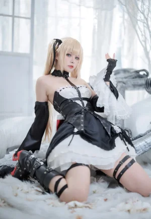 w百合欧皇子w&肃雨雨雨《玛丽萝丝or柴郡》主题写真：18张全套美图