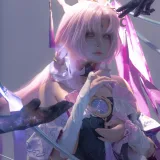 w百合欧皇子w《符玄》主题写真：19张全套美图