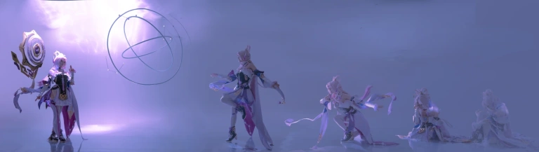 w百合欧皇子w《符玄》主题写真：19张全套美图