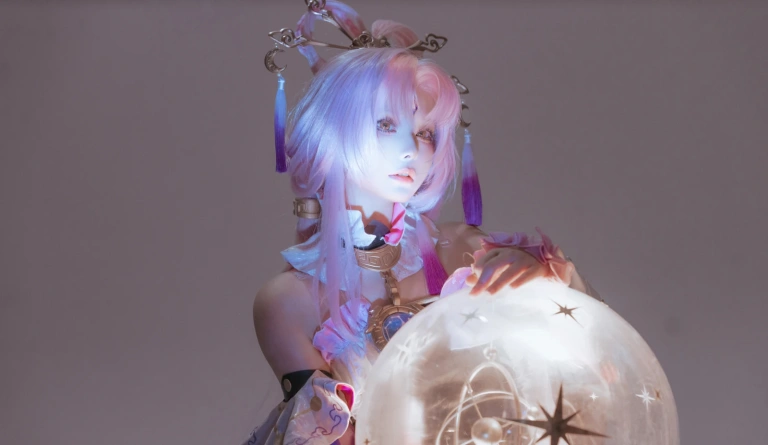 w百合欧皇子w《符玄》主题写真：19张全套美图