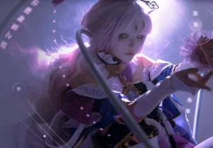 w百合欧皇子w《符玄》主题写真：19张全套美图