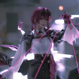 w百合欧皇子w《卡芙卡》主题写真：15张全套美图