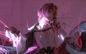 w百合欧皇子w《卡芙卡》主题写真：15张全套美图