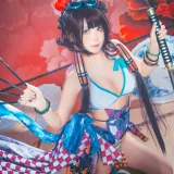 w百合欧皇子w《水着阿荣》主题写真：21张全套美图