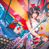 w百合欧皇子w《水着阿荣》主题写真：21张全套美图