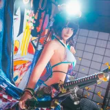 w百合欧皇子w《水着阿荣》主题写真：21张全套美图