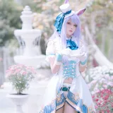 w百合欧皇子w《目白麦昆决胜服》主题写真：18张全套美图