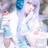 w百合欧皇子w《目白麦昆决胜服》主题写真：18张全套美图
