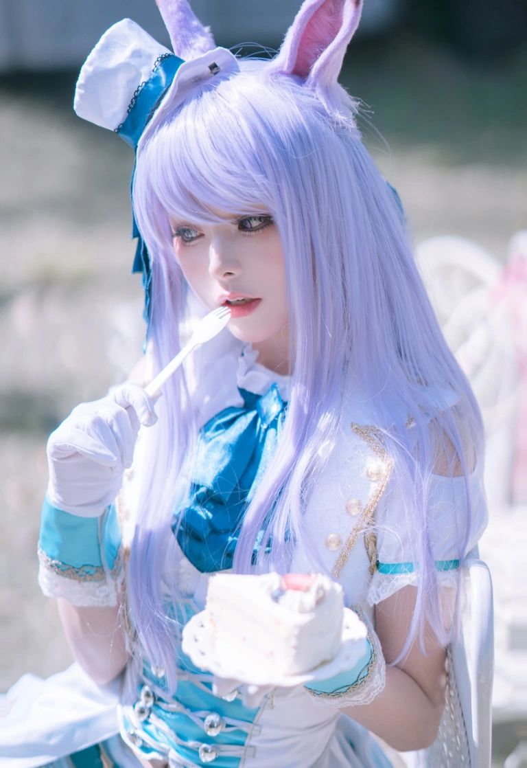w百合欧皇子w《目白麦昆决胜服》主题写真：18张全套美图