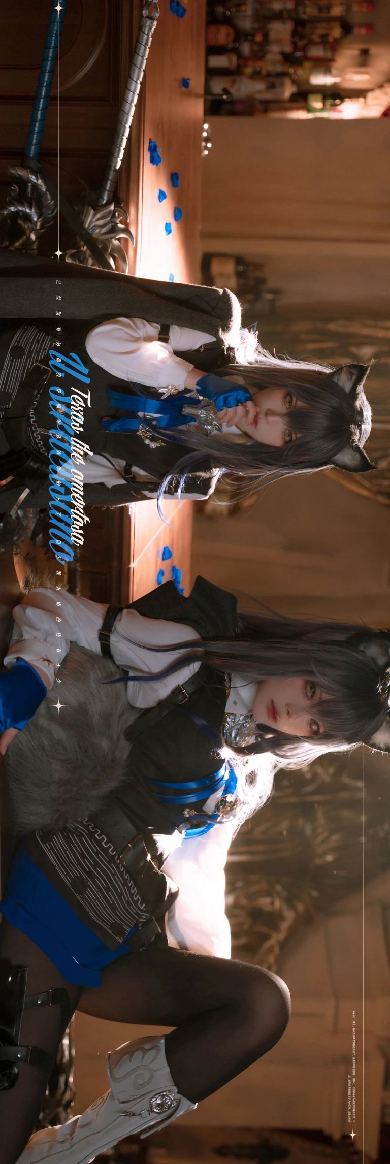 w百合欧皇子w《切利尼娜》主题写真：18张全套美图