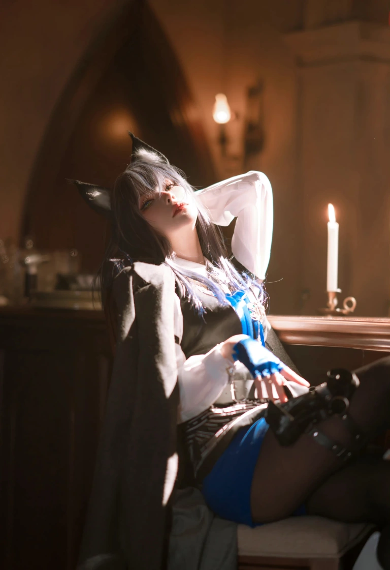 w百合欧皇子w《切利尼娜》主题写真：18张全套美图