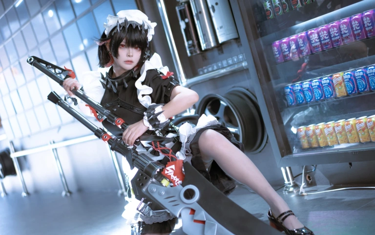 w百合欧皇子w《艾莲·乔》主题写真：12张全套美图