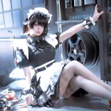 w百合欧皇子w《艾莲·乔》主题写真：12张全套美图