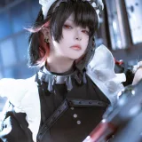 w百合欧皇子w《艾莲·乔》主题写真：12张全套美图