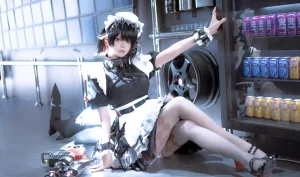 w百合欧皇子w《艾莲·乔》主题写真：12张全套美图