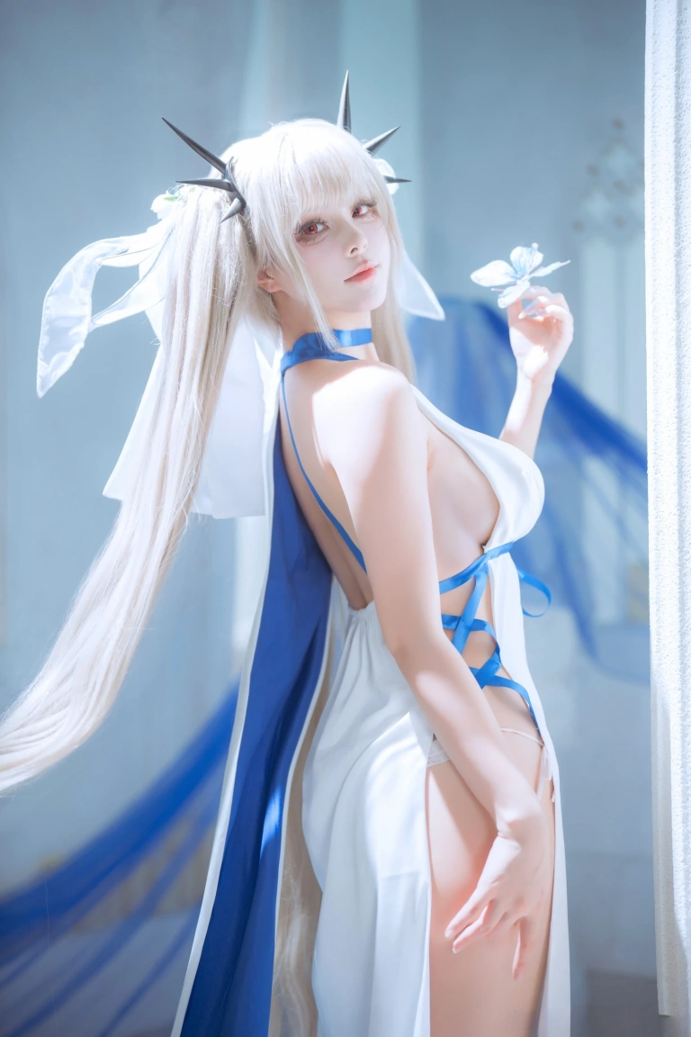 w百合欧皇子w《碧蓝航线可畏 纪念印记》主题写真：14张全套美图