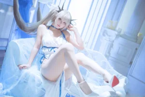 w百合欧皇子w《碧蓝航线可畏 纪念印记》主题写真：14张全套美图
