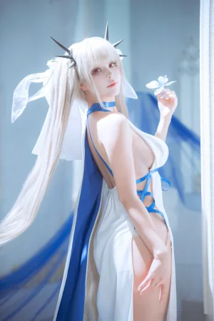 w百合欧皇子w《碧蓝航线可畏 纪念印记》主题写真：14张全套美图