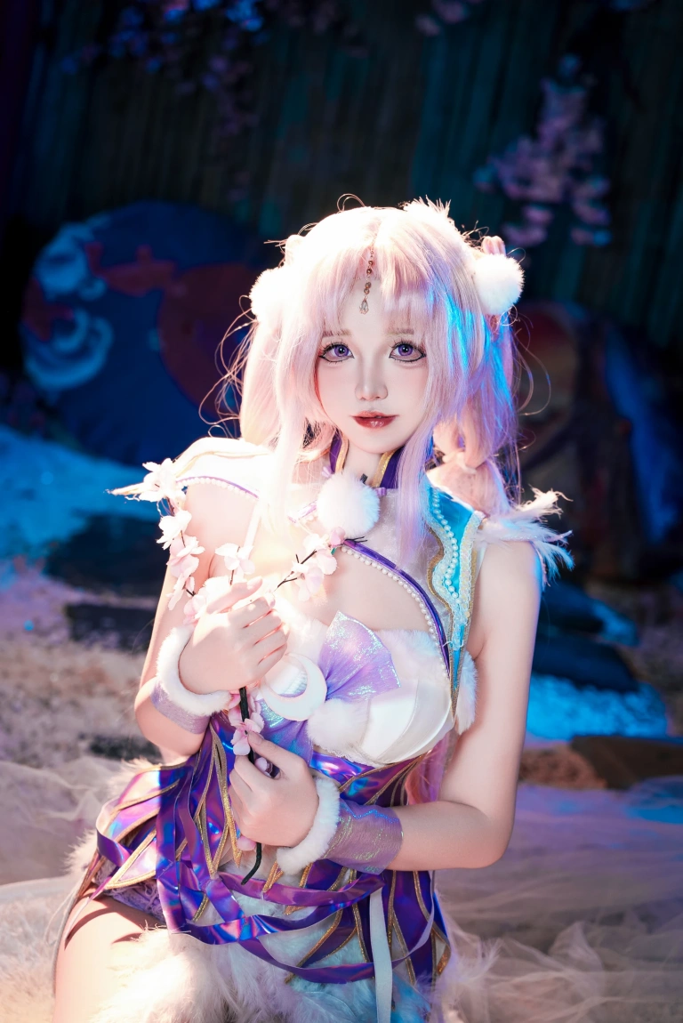 阿薰kaori《永劫无间殷紫萍》主题写真：61张全套美图，含1个视频