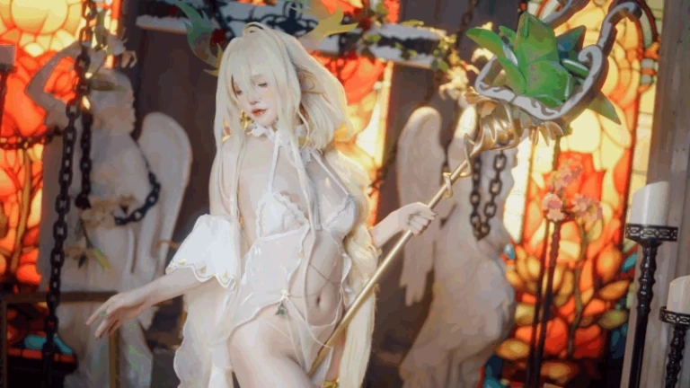 阿薰kaori《碧蓝航线金狮》主题写真：269张全套美图，含6个视频