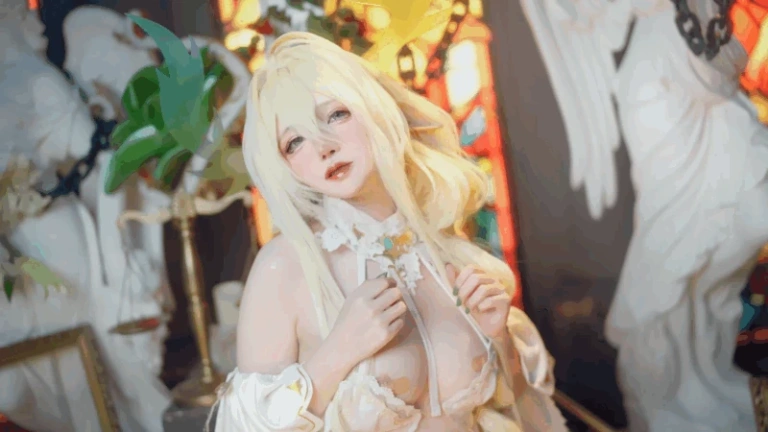 阿薰kaori《碧蓝航线金狮》主题写真：269张全套美图，含6个视频