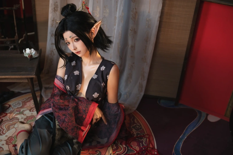 蠢沫沫《萍萍》主题写真：144张全套美图