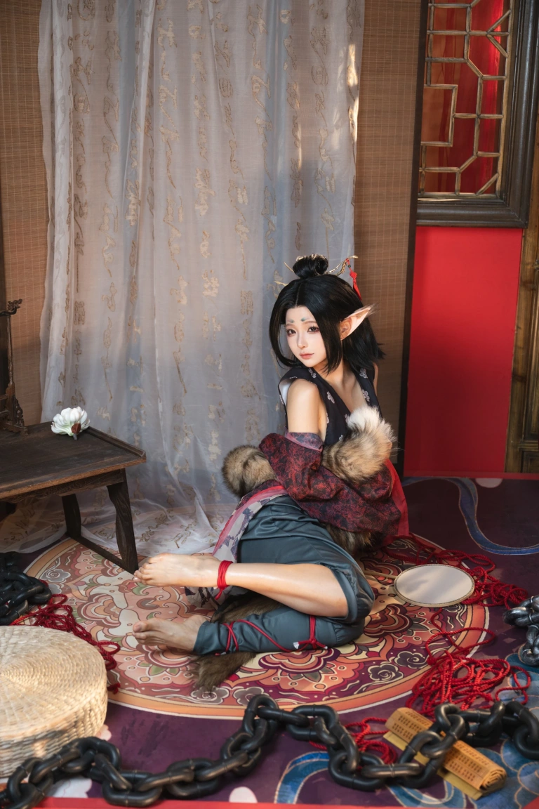 蠢沫沫《萍萍》主题写真：144张全套美图