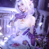 蠢沫沫《崩坏星穹铁道遐蝶》主题写真：12张全套美图